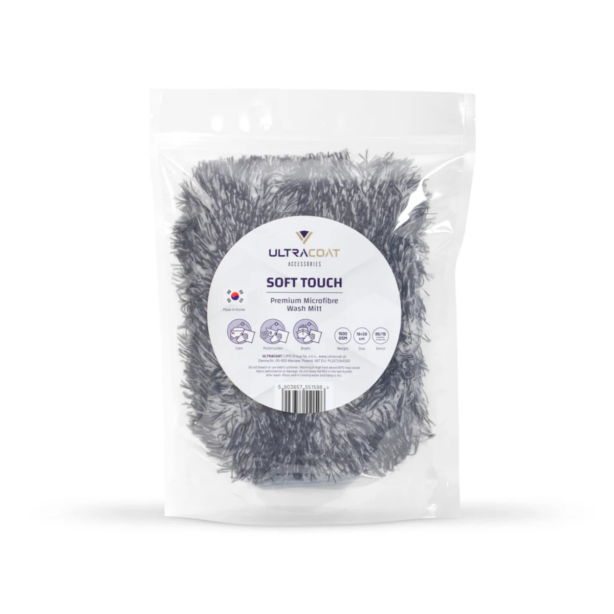 Soft Touch - Premium Korean Microfibre Car Wash Mitt