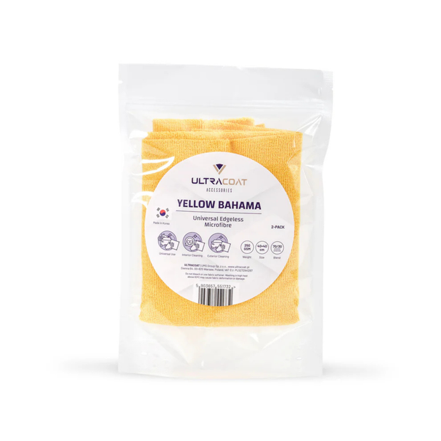 Yellow Bahama 2-Pack - Korean Edgeless Microfibre