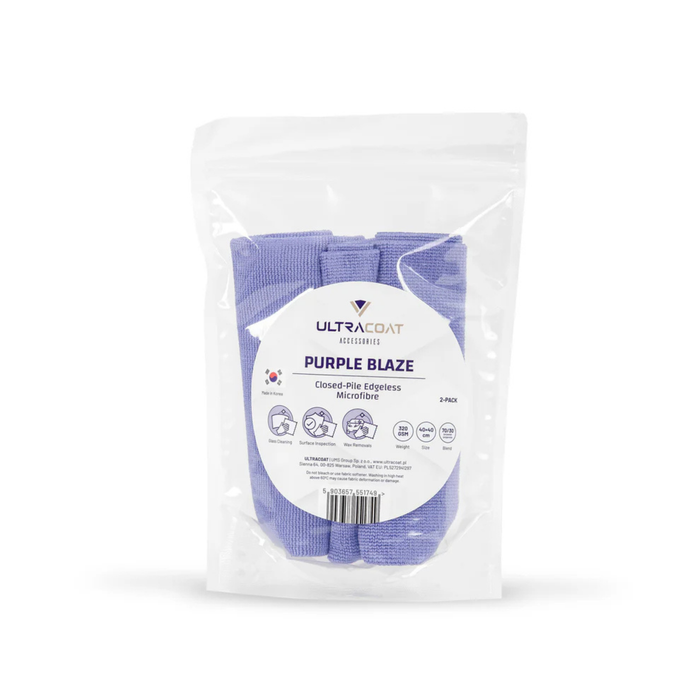 Purple Blaze 2-Pack - Highest Quality Korean Edgeless Microfibre