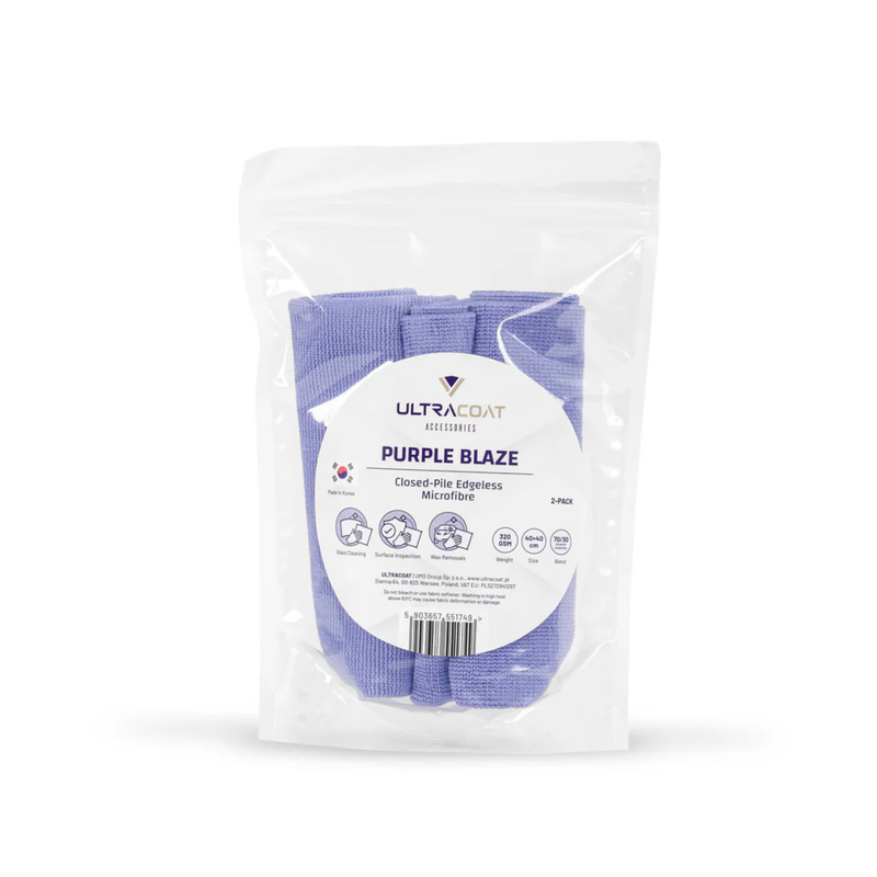 Purple Blaze 2-Pack - Highest Quality Korean Edgeless Microfibre