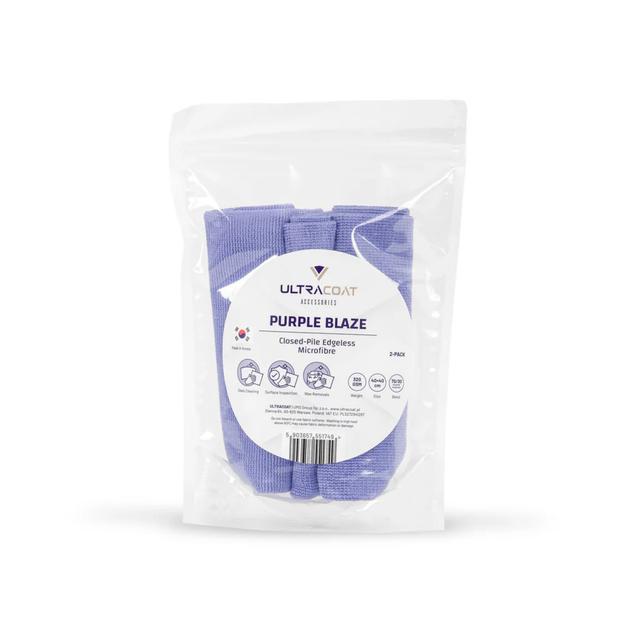 Purple Blaze 2-Pack - Highest Quality Korean Edgeless Microfibre