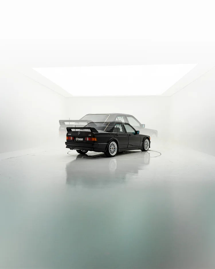 Mercedes-Benz 190E, the RevWorks Studio hero vehicle